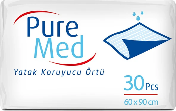 Puremed Hasta Yatak Koruyucu 60*90CM 30 Adet Tekli Pk - Resim 2