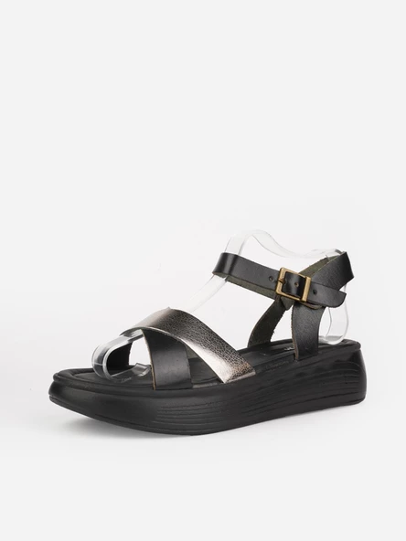 KUUM LONDON Orthopedix K8409 Hakiki Deri Kadın Sandalet - 5