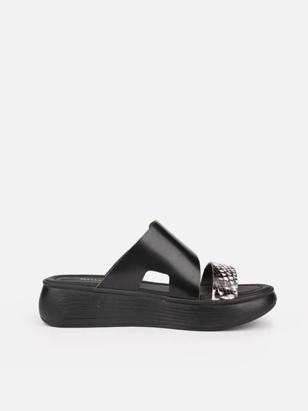 KUUM LONDON Orthopedix K8404 Hakiki Deri Kadın Terlik - 3
