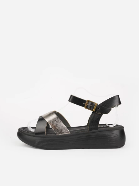 KUUM LONDON Orthopedix K8409 Hakiki Deri Kadın Sandalet - 6
