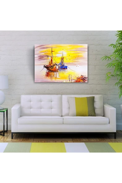 Sessiz Liman Canvas Tablo (50x70) - 3