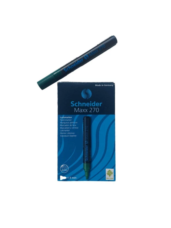 Ana Arı İşaretleme Kalemi SCHNEIDER Maxx 270 Yeşil 2024