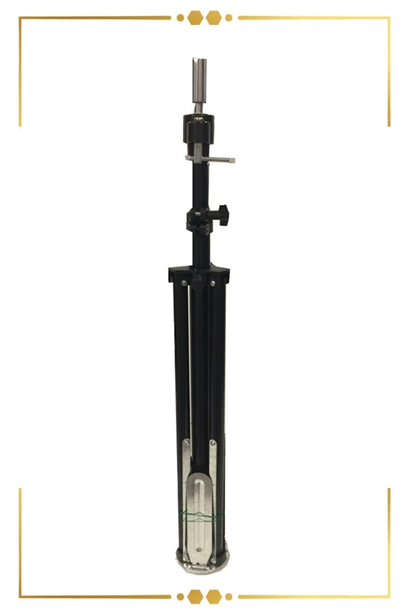 Kuaför Eğitim Mankeni İçin Demir Tripod + Taşıma Çantası - 2
