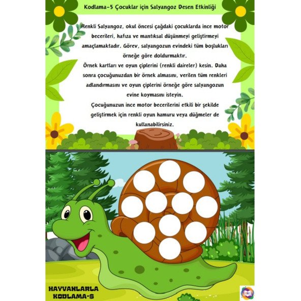 Hayvanlarla Kodlama Eğitim Seti - 5