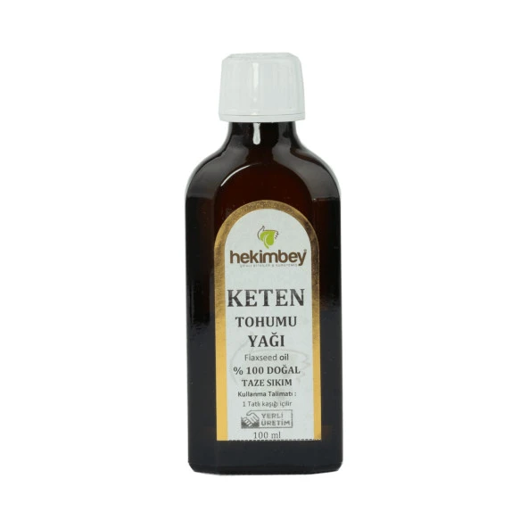 Keten Tohumu Yağı (100ml)