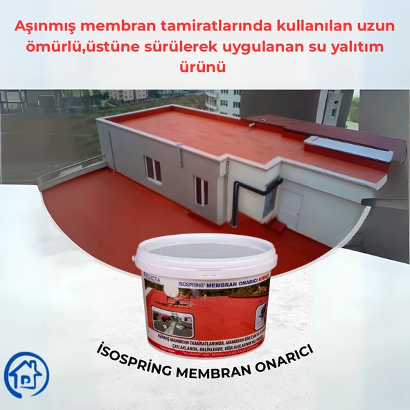 İSOSPRİNG MEMBRAN ONARICI KIRMIZI 3,5 KG - 2