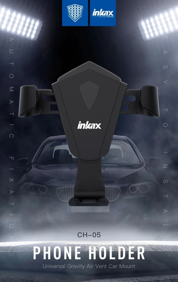 Klima Izgarasına Takılan Araç Telefon Tutucu Tek Elle Kullanım Araba Oto Telefon Standı - 2