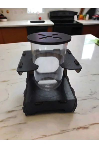 KorPet Hobi Akvaryum Dekoratif Mdf malzeme Mika Cam 15×22 ürün görseli 1