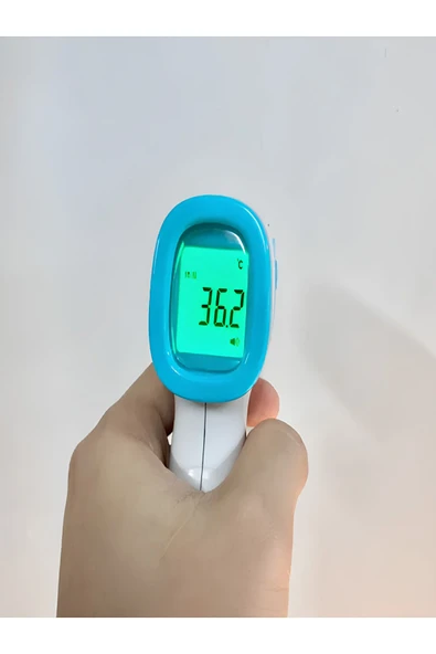 Pilli Kızılötesi Isı Ölçer Ateş Ölçer temassız ms4003 Uzaktan Dijital
