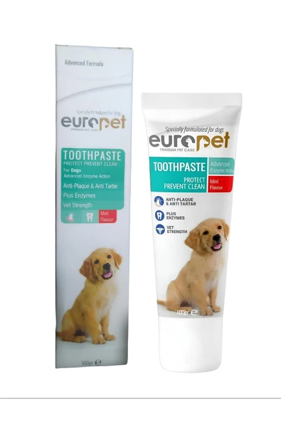 Europet Köpek Anti Tartar Diş Macunu  100gr ürün görseli 1