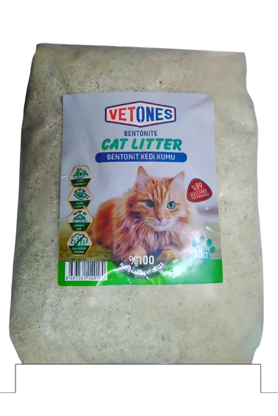 KorPet Kedi Kumu Bentonit Koku Engelleyici Kum Topaklanan Kedi Kumu ürün görseli 1