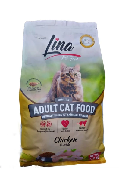 Kısırlaştırılmış Yetişkin Kedi Maması 1.5 Kg - 2