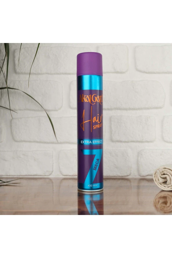 Akat Gardi MEGA 7 Extra Effect Saç Spreyi Unisex 400 ml - 2