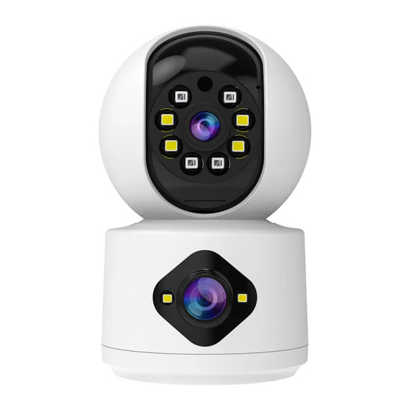 iç Mekan 5 Megapixel Çift Kameralı Pet , Bebek, ofis ve ev güvenliği kamerası - 4