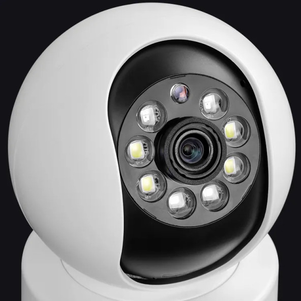 iç Mekan 5 Megapixel Çift Kameralı Pet , Bebek, ofis ve ev güvenliği kamerası - 5