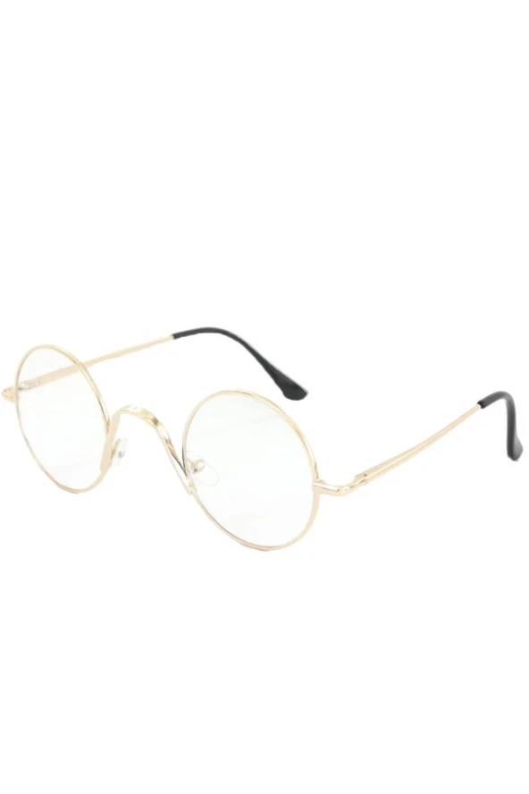 MARMORİS Köprülü Yuvarlak Gold Mavi Işık Engelleyici Gözlük MAR-0059-3 - 2