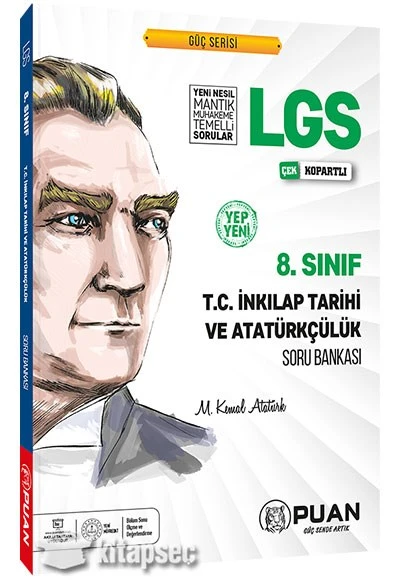 8. Sınıf T.C. İnkılap Tarihi ve Atatürkçülük Soru Bankası Puan ya