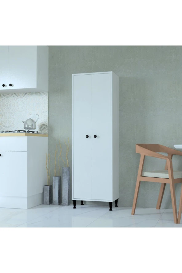 Mobilique Ilgaz 7Raflı Banyo Dolabı - 2