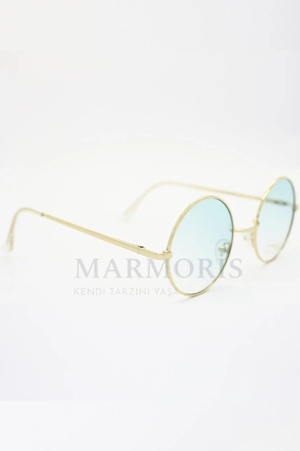 MARMORİS Yuvarlak Şeker Renkli Kadın Güneş Gözlüğü Uv400 MAR-0076-3 - 2