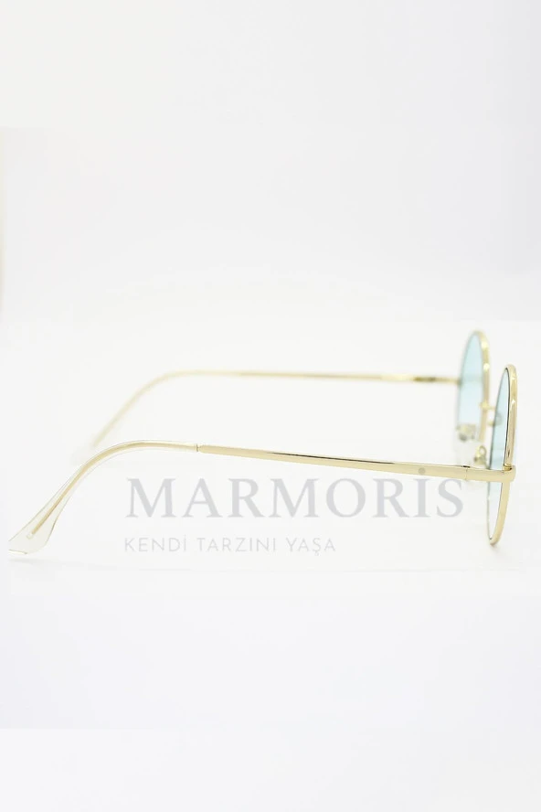 MARMORİS Yuvarlak Şeker Renkli Kadın Güneş Gözlüğü Uv400 MAR-0076-3 - 4