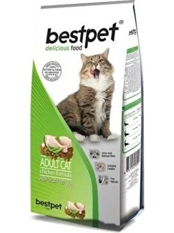 Bestpet Tavuklu Yetişkin Kedi Maması 15 Kg P5511