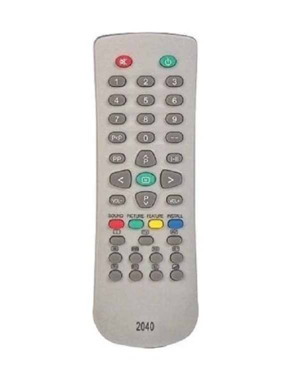 KK2041 VESTEL 2040 TV KUMANDASI MİNİ TİP