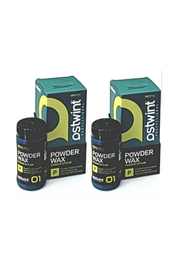 Ostwint Pudra Wax Şekillendirici Mat Saç Pudrası 20ml X 2 Adet ürün görseli