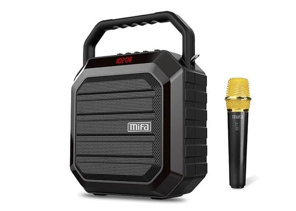 Mifa M100 Plus 15W Siyah Kablosuz Mikrofonlu Bluetooth Toplantı Anfisi