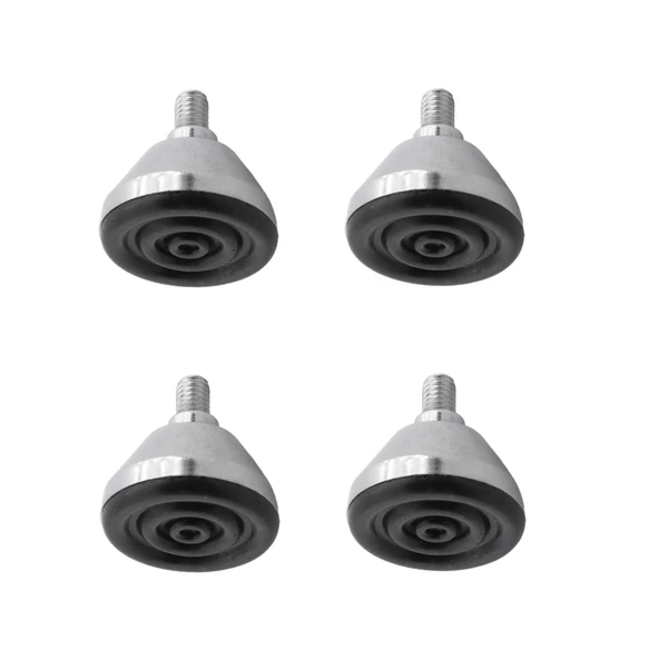 Beyaz Eşya Raf Mobilya Bingo Rotil Ayakları M6 Civatalı 6 Mm Metal Profil Ayağı 2.5 Cm (4 ADET) - 5