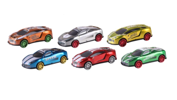 Toysan 23 3'lü Speed Racer Metal Araba Oyuncak - 2