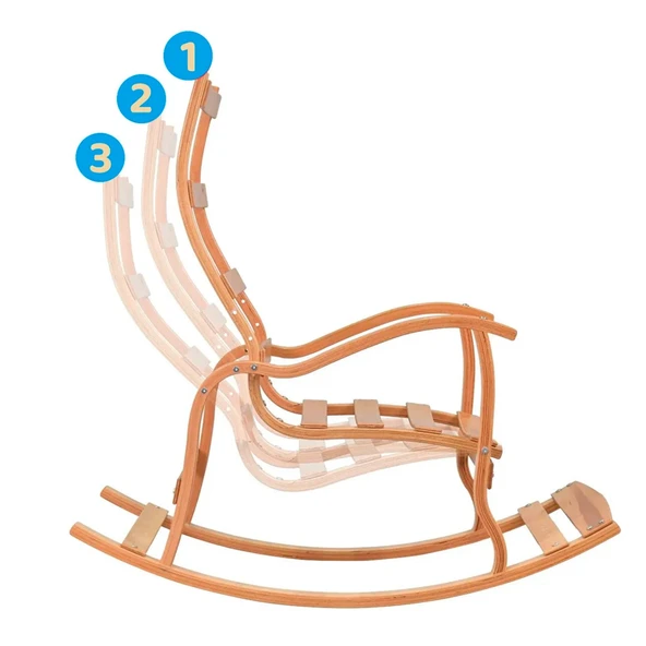 Reyo Santorini Kapitoneli Tv Koltuğu Baba Koltuğu Sallanan Sandalye Emzirme Koltuğu Dinlenme Koltuğu Bej - 8