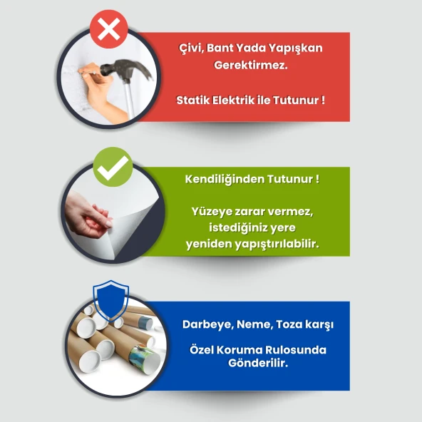 Renkli Kedi Posteri, Premium Baskı Poster, Statik Akıllı Kağıt, Kedili Poster (Yapay Zeka Tasarım) - Resim 4