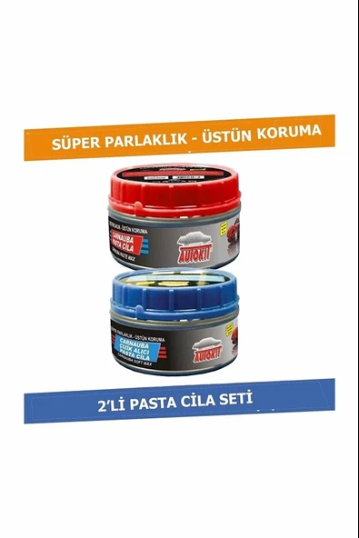 Autokit Pasta Cila Seti 2'li Çizik Alıcı Ve Parlaklık (2 Adet )