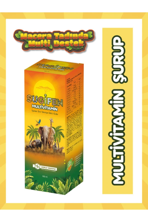 Sugifen Multivitamin Şurup 100 ml
