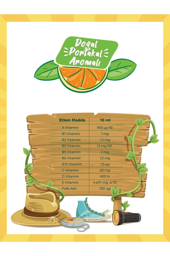 Sugifen Multivitamin Şurup 100 ml - Resim 3