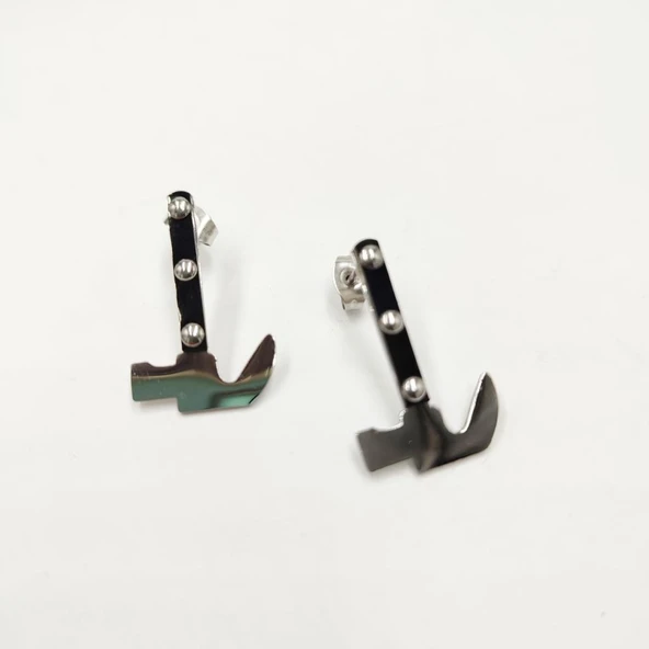 Çekiç Model Küpe - 6