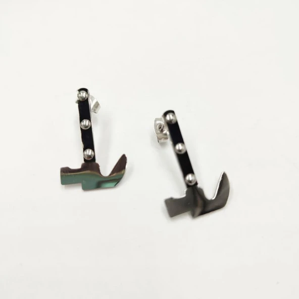 Çekiç Model Küpe - 2