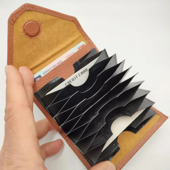 Yatay Model Mıknatıs Kapaklı Kartlık - 4