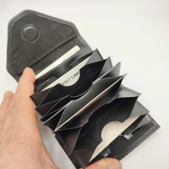 Yatay Model Mıknatıs Kapaklı Kartlık - 5