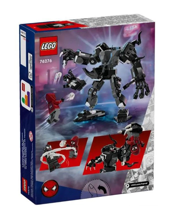 Lego Marvel Venom Robot Zırhı Miles Morales’e Karşı 76276
