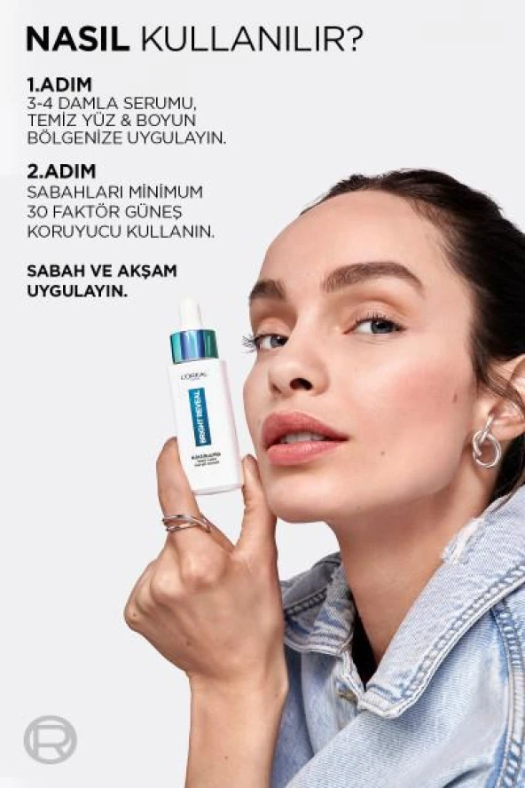 Loreal Paris Bright Reveal Niasinamid Koyu Leke Karşıtı Serum 30 ml - 6