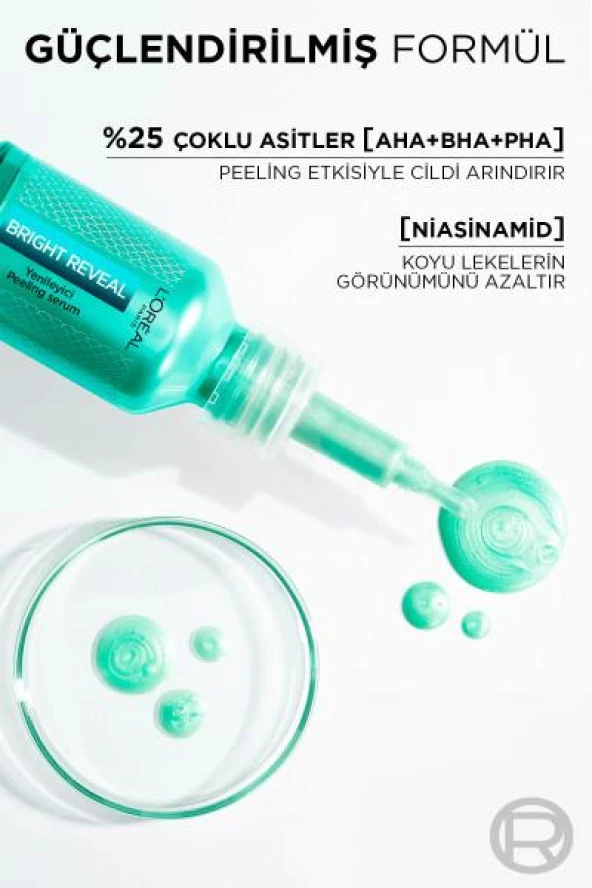 Loreal Paris Bright Reveal Yenileyici Peeling Serum 25 ml - 4