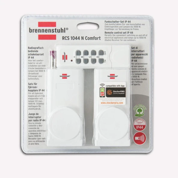 Comfort 2’li Uzaktan Kumandalı Priz Set - Resim 2