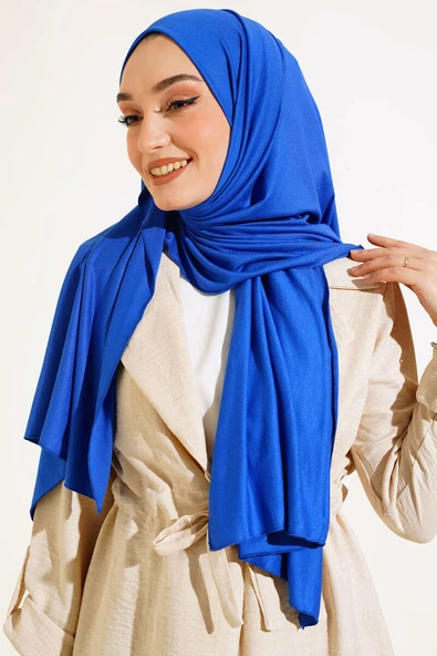 Düz Penye Şal Saks - Resim 2