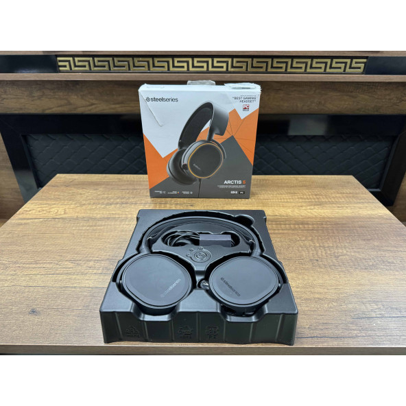 SteelSeries Arctis 5 2019 Edition RGB 7.1 Kablolu Mikrofonlu Kulak Üstü Oyuncu Kulaklığı (İKİNCİ EL) - 3