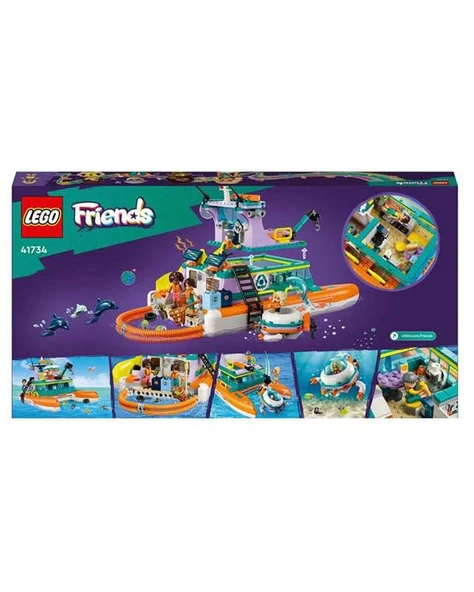 Lego Friends Deniz Kurtarma Teknesi 41734