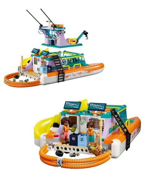 Lego Friends Deniz Kurtarma Teknesi 41734 - 3