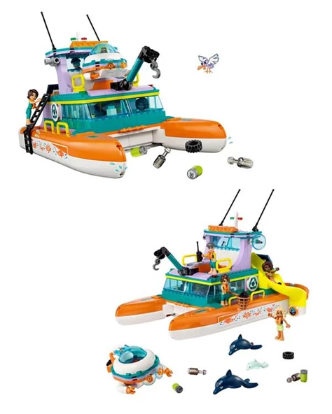 Lego Friends Deniz Kurtarma Teknesi 41734 - 2