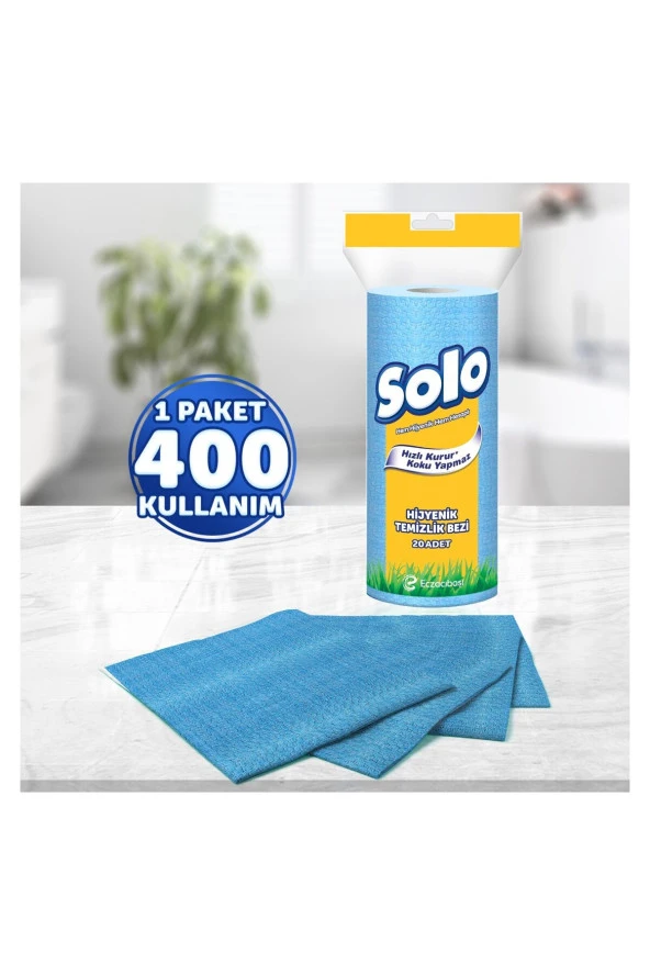 Solo Hijyenik Temizlik Bezi 2'li - 2