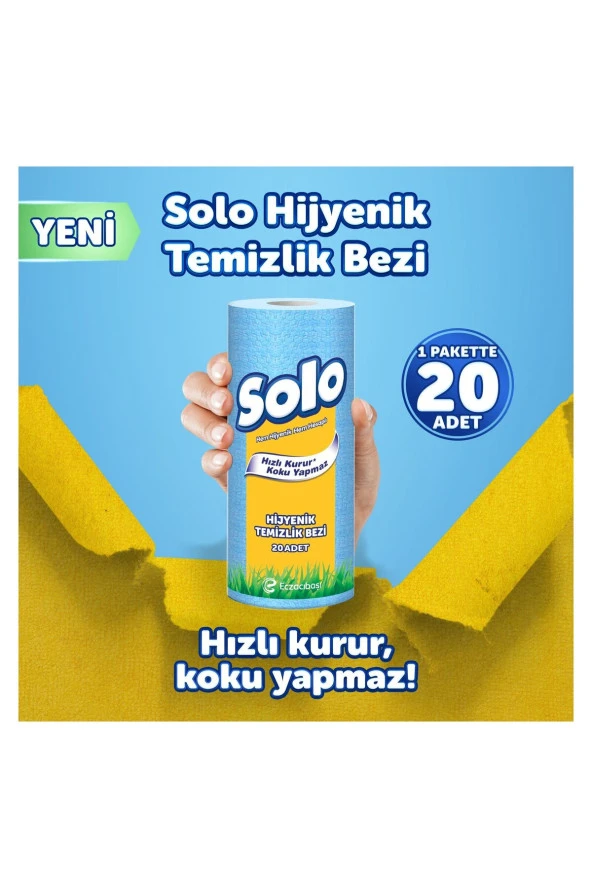 Solo Hijyenik Temizlik Bezi 2'li - 3